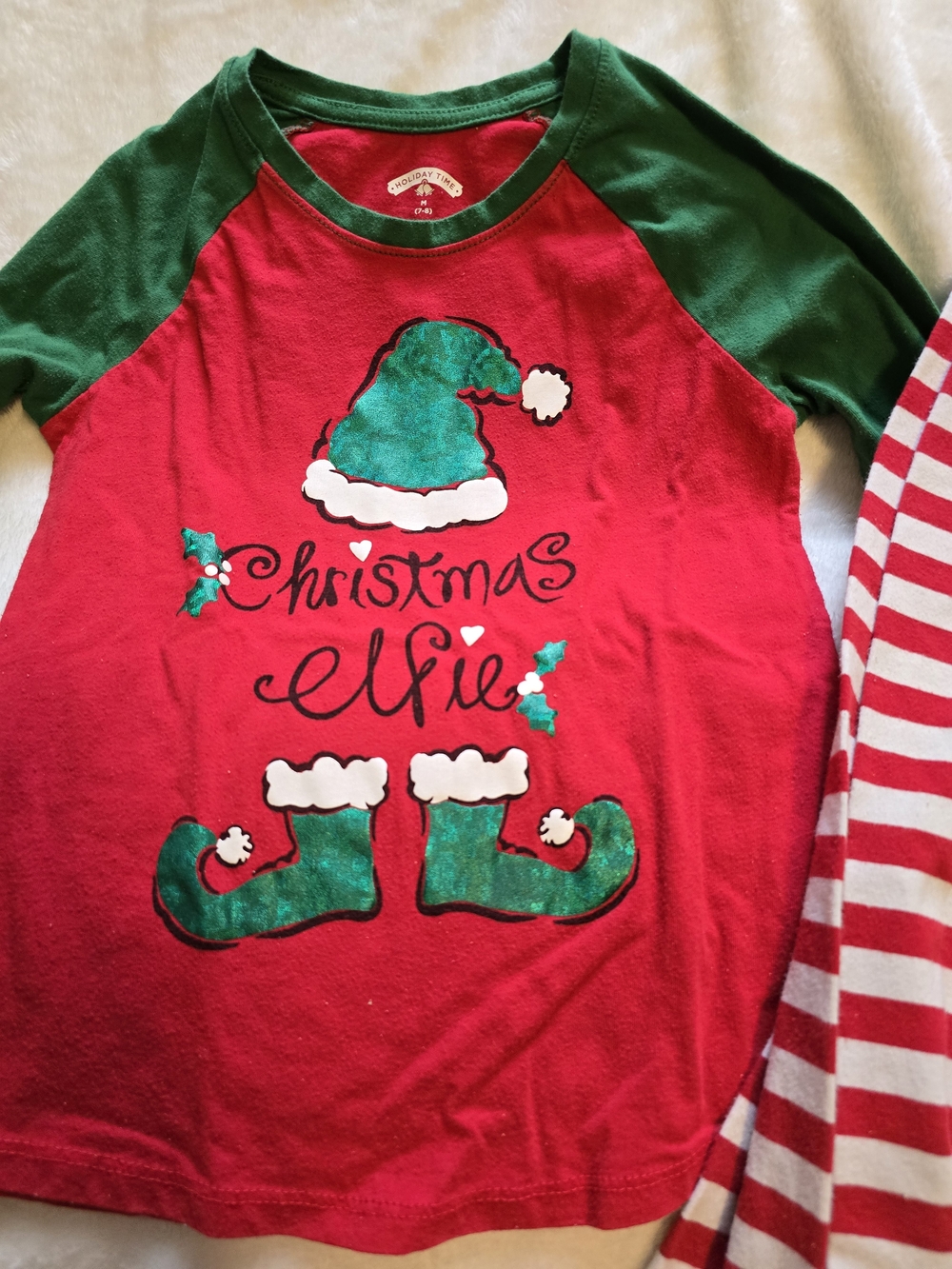 Holiday Time & Rare Editions Christmas Elfie Mixed Size (6-8) Set